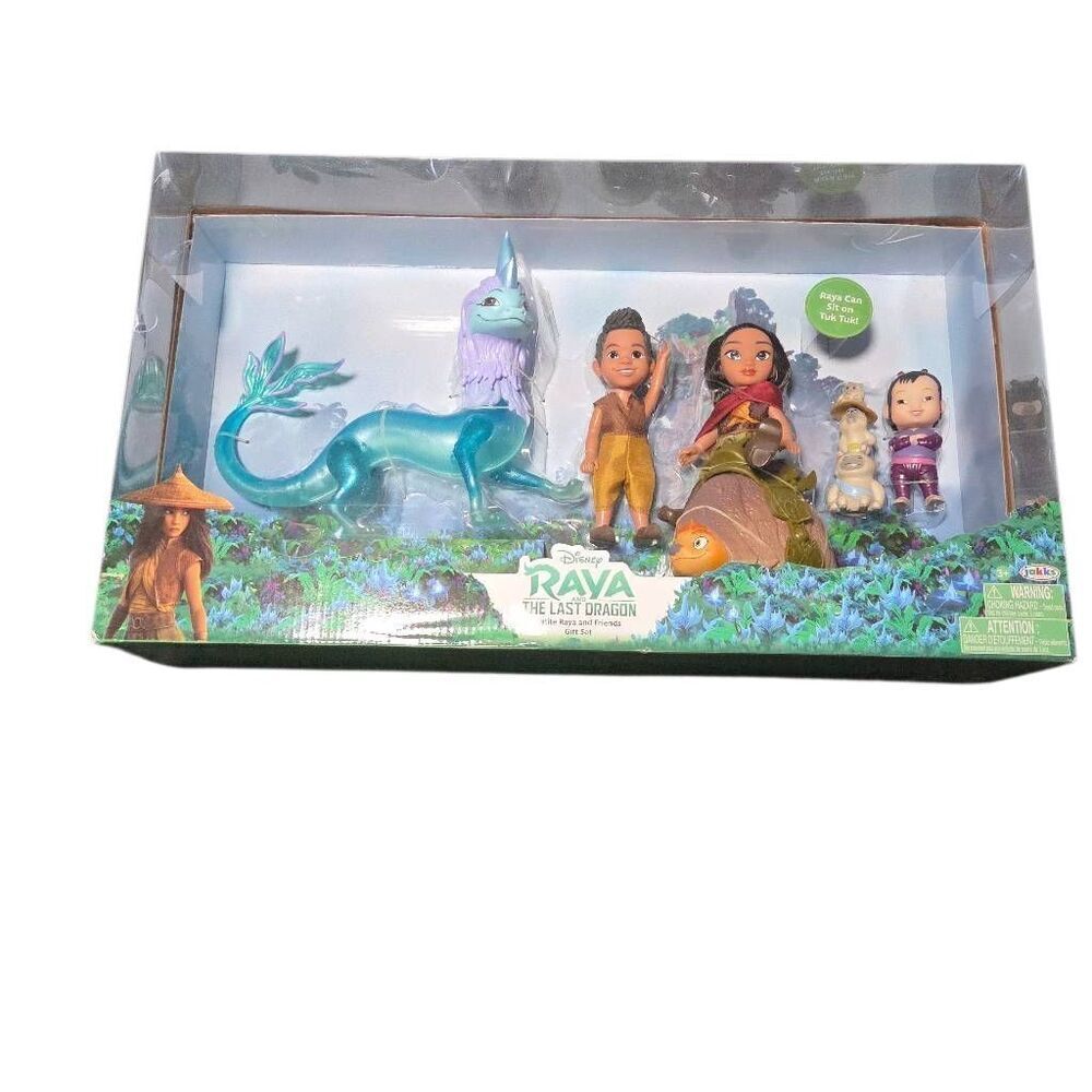 Disney Raya the Last Dragon Gift Set Doll & Friends NIB